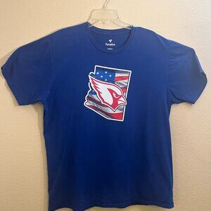 NFL Arizona Cardinals with flag design XL Fanatics Mens T-shirt